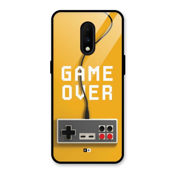 Game Over Remote Glass Back Case for OnePlus 7