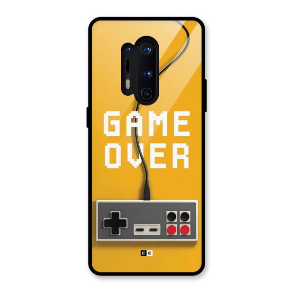 Game Over Remote Glass Back Case for OnePlus 8 Pro