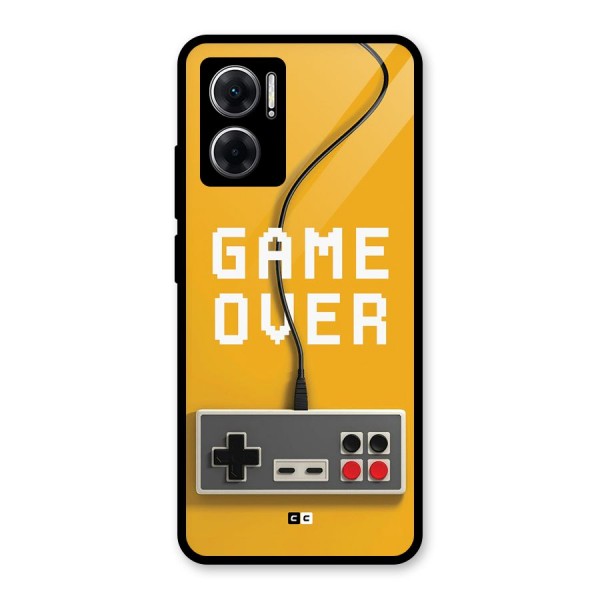Game Over Remote Glass Back Case for Redmi 11 Prime 5G