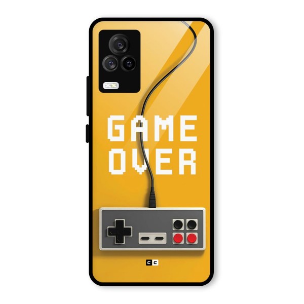 Game Over Remote Glass Back Case for Vivo iQOO 7 Legend 5G