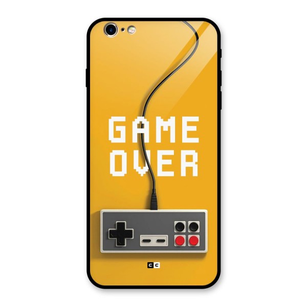 Game Over Remote Glass Back Case for iPhone 6 Plus 6S Plus