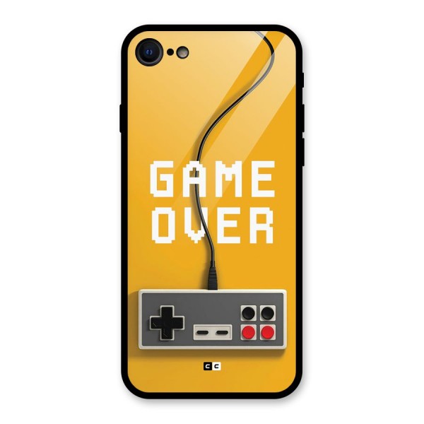 Game Over Remote Glass Back Case for iPhone 7