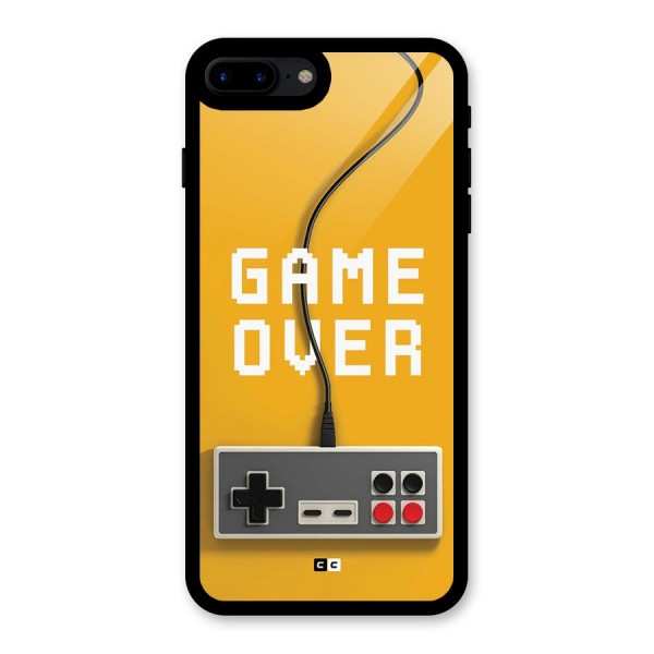 Game Over Remote Glass Back Case for iPhone 7 Plus