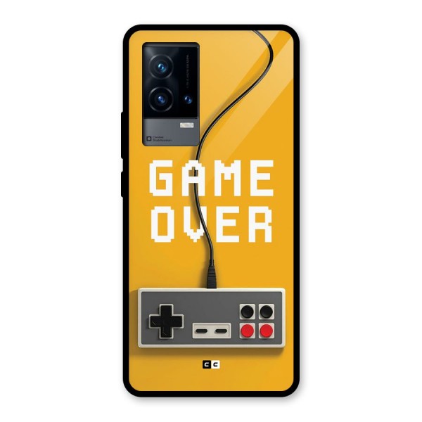 Game Over Remote Glass Back Case for iQOO 9 5G