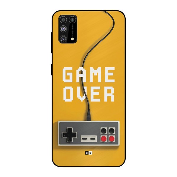 Game Over Remote Metal Back Case for Galaxy F41