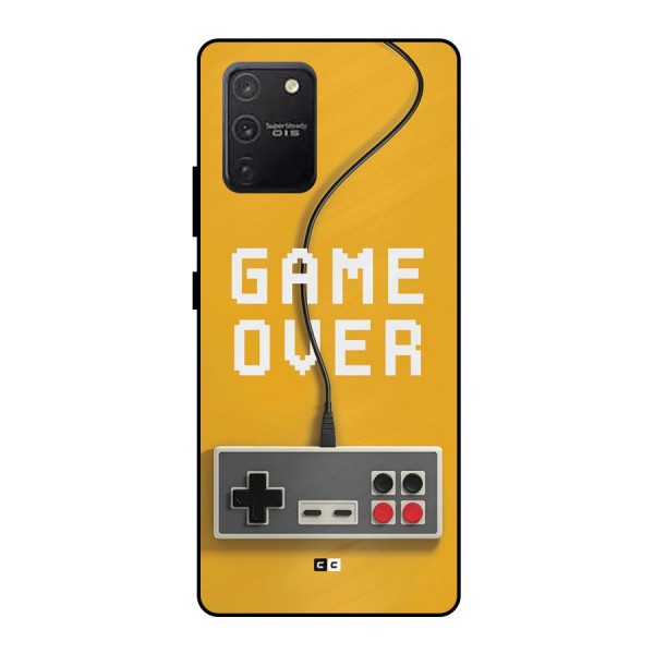 Game Over Remote Metal Back Case for Galaxy S10 Lite