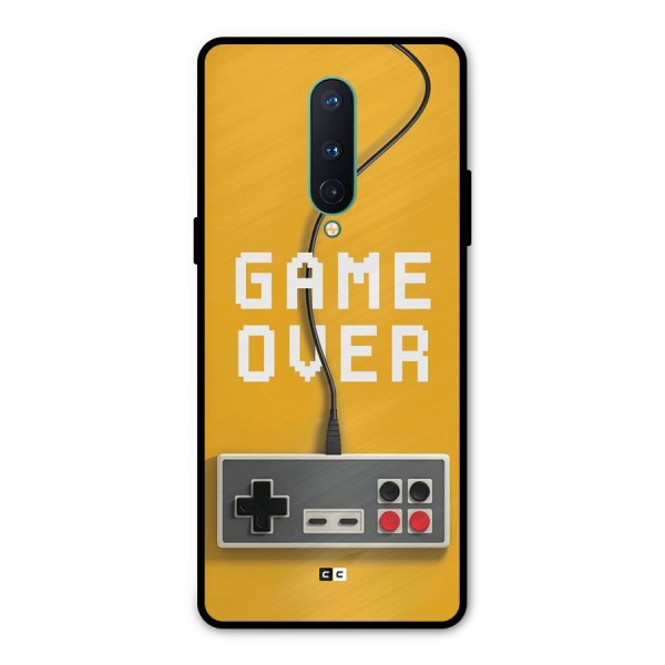 Game Over Remote Metal Back Case for OnePlus 8