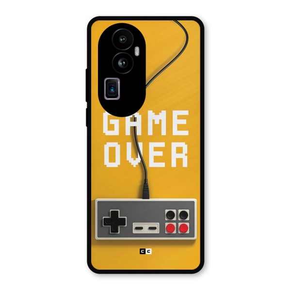 Game Over Remote Metal Back Case for Oppo Reno10 Pro Plus