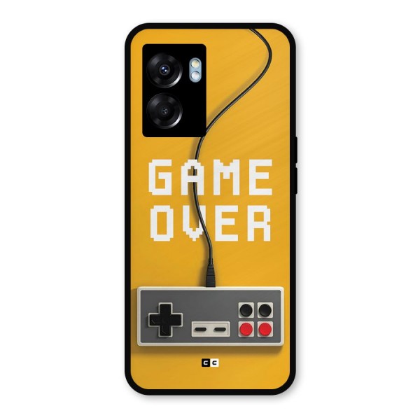 Game Over Remote Metal Back Case for Realme Narzo 50 5G