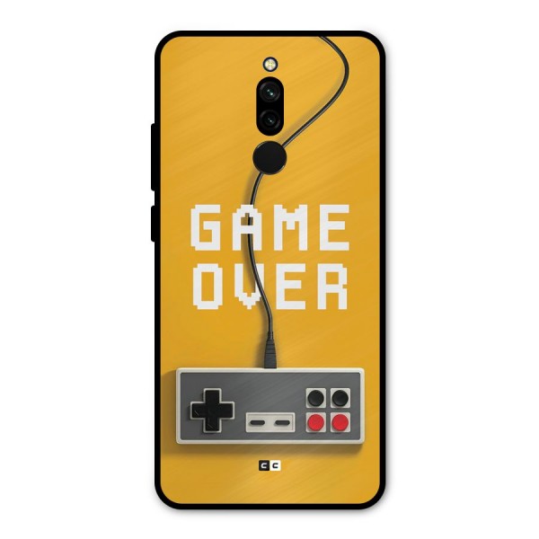 Game Over Remote Metal Back Case for Redmi 8