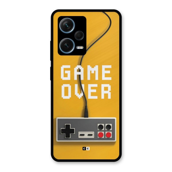 Game Over Remote Metal Back Case for Redmi Note 12 Pro Plus 5G