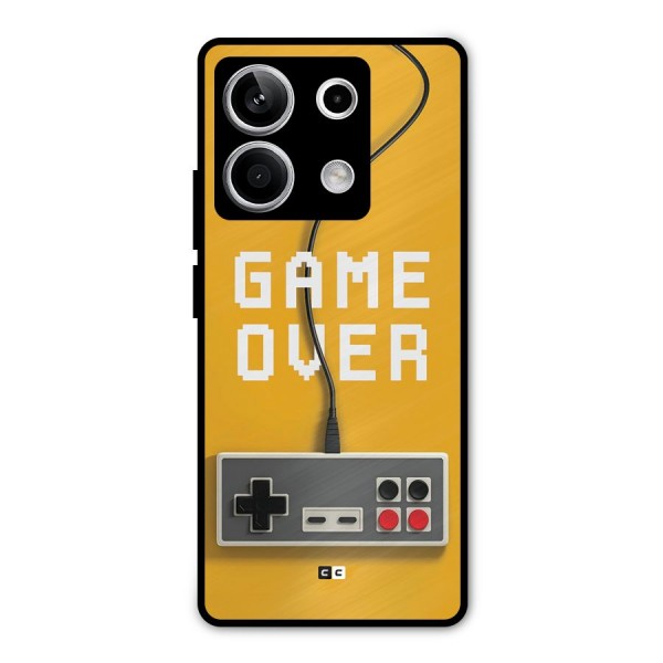 Game Over Remote Metal Back Case for Redmi Note 13 5G