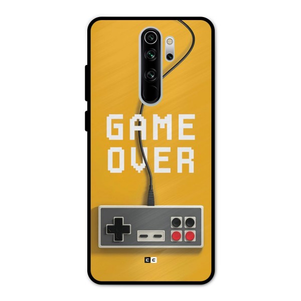 Game Over Remote Metal Back Case for Redmi Note 8 Pro