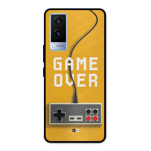 Game Over Remote Metal Back Case for Vivo V21e 5G