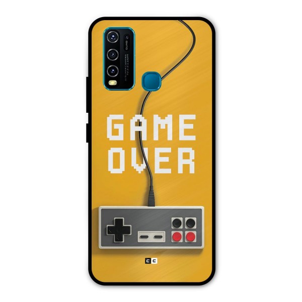 Game Over Remote Metal Back Case for Vivo Y50