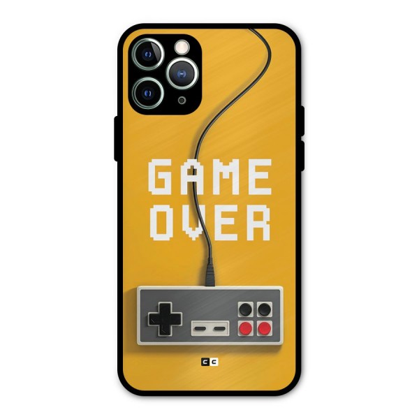 Game Over Remote Metal Back Case for iPhone 11 Pro Max