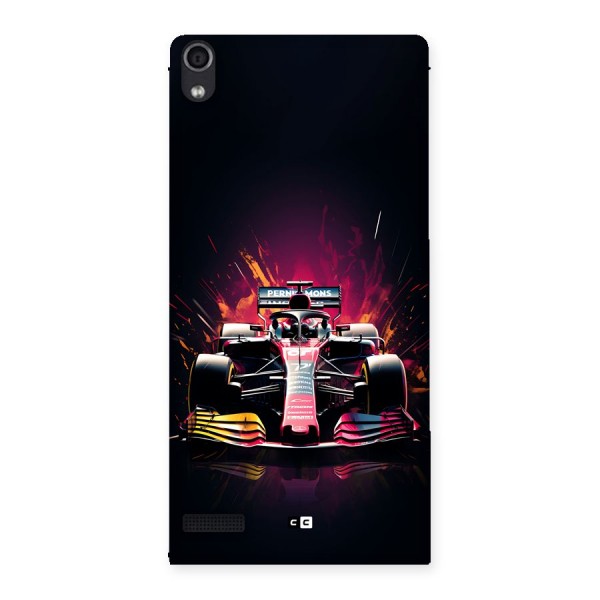 Game Racing Back Case for Ascend P6