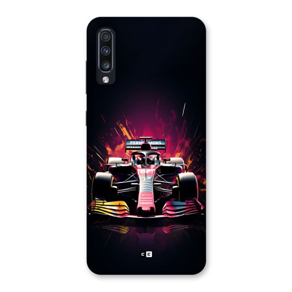 Game Racing Back Case for Galaxy A70