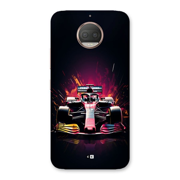 Game Racing Back Case for Moto G5s Plus