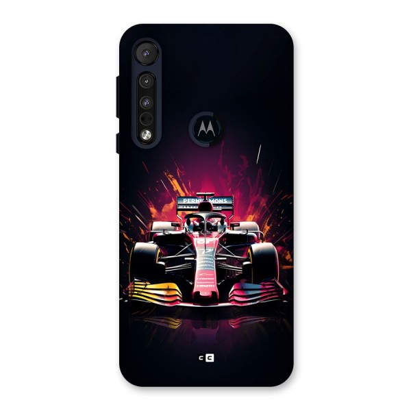 Game Racing Back Case for Motorola One Macro