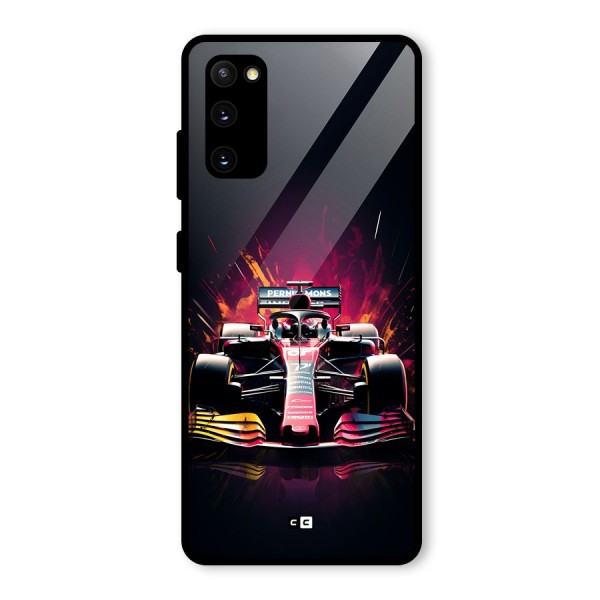 Game Racing Glass Back Case for Galaxy S20 FE 5G