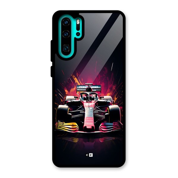 Game Racing Glass Back Case for Huawei P30 Pro