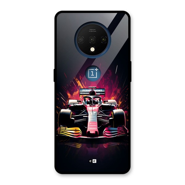 Game Racing Glass Back Case for OnePlus 7T