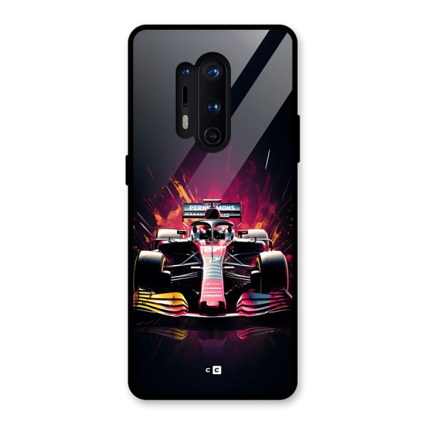 Game Racing Glass Back Case for OnePlus 8 Pro