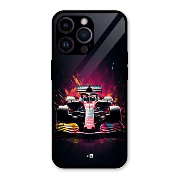 Game Racing Glass Back Case for iPhone 14 Pro Max