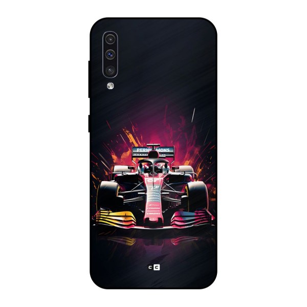 Game Racing Metal Back Case for Galaxy A30s