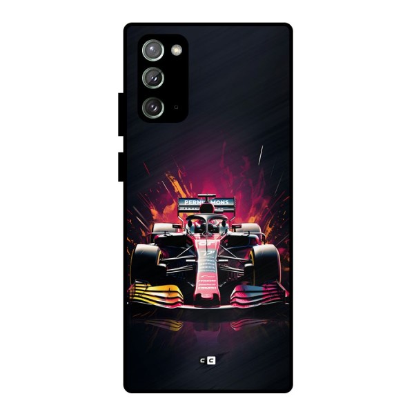 Game Racing Metal Back Case for Galaxy Note 20