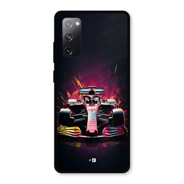 Game Racing Metal Back Case for Galaxy S20 FE 5G