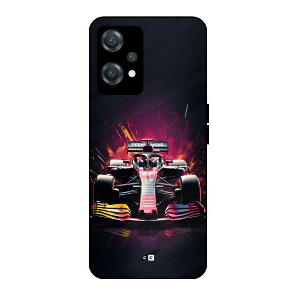 Game Racing Metal Back Case for OnePlus Nord CE 2 Lite 5G