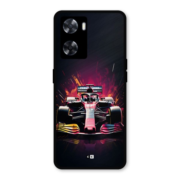 Game Racing Metal Back Case for OnePlus Nord N20 SE