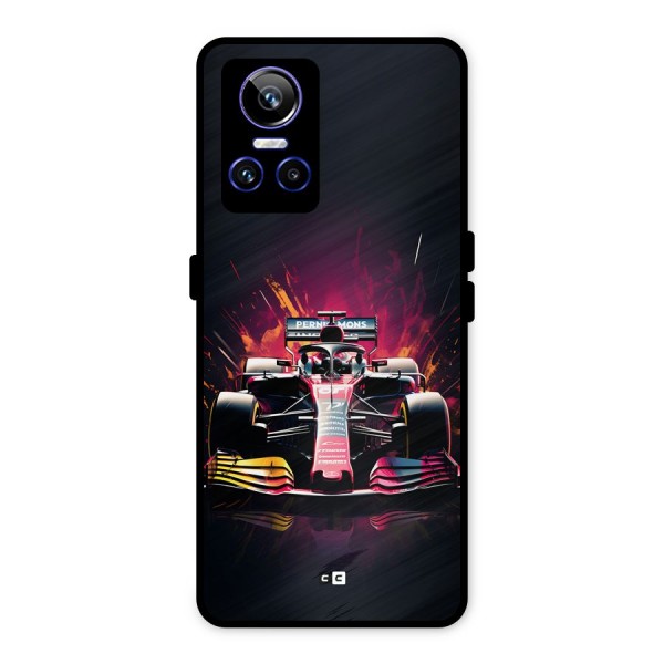 Game Racing Metal Back Case for Realme GT Neo 3
