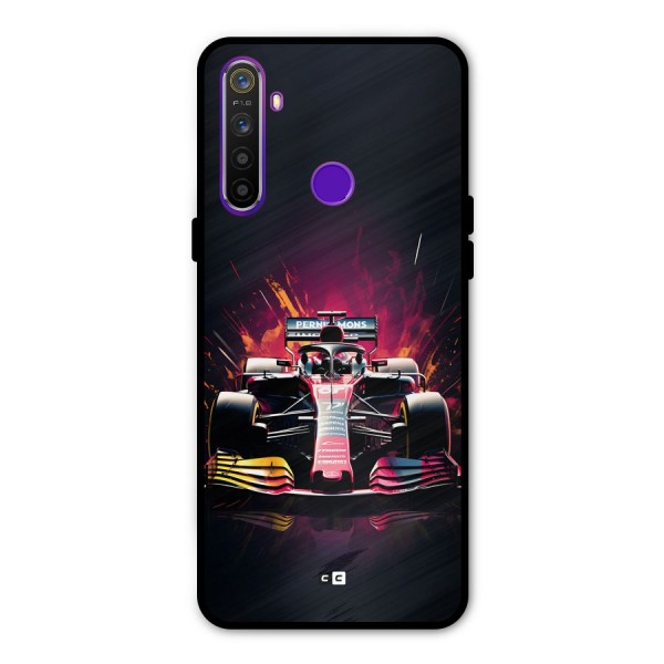 Game Racing Metal Back Case for Realme Narzo 10