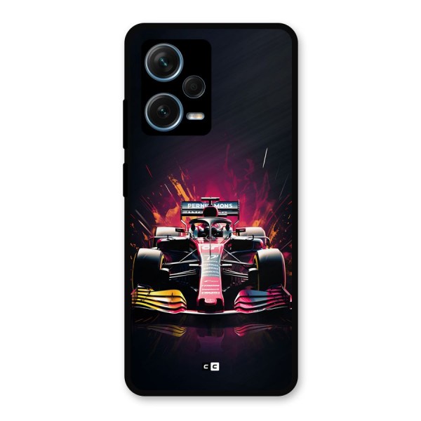 Game Racing Metal Back Case for Redmi Note 12 Pro Plus 5G
