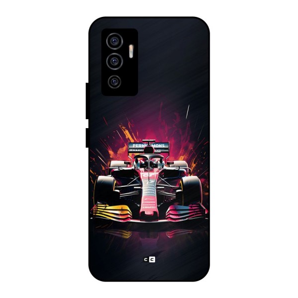 Game Racing Metal Back Case for Vivo V23e