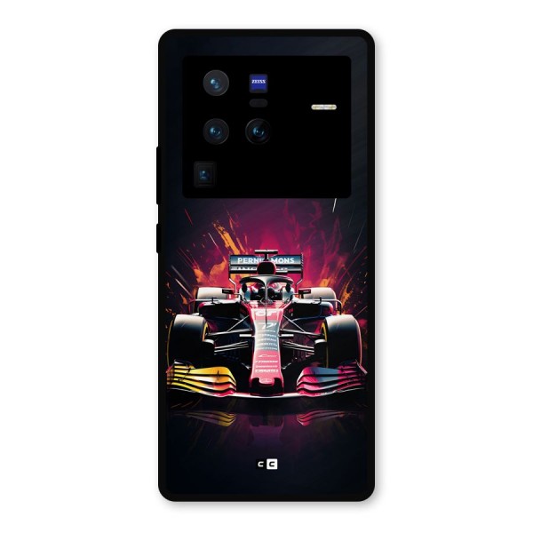 Game Racing Metal Back Case for Vivo X80 Pro