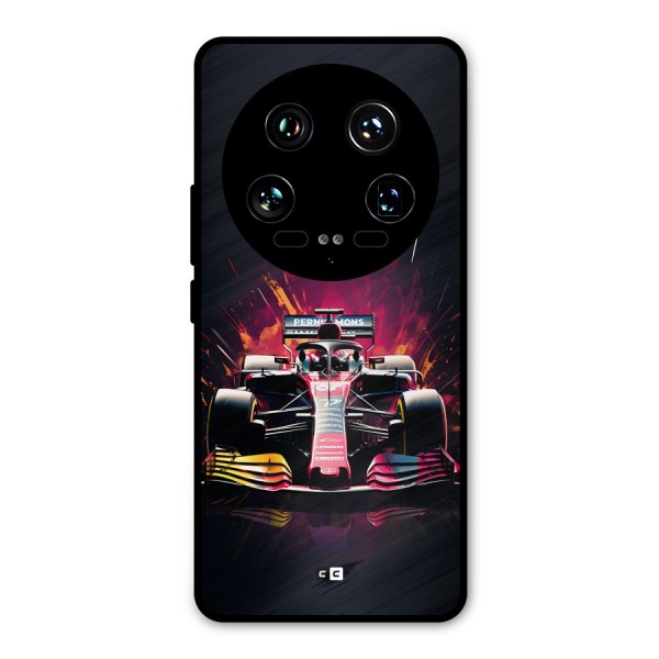 Game Racing Metal Back Case for Xiaomi 14 Ultra