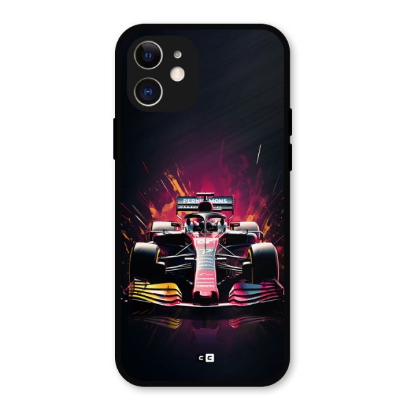 Game Racing Metal Back Case for iPhone 12