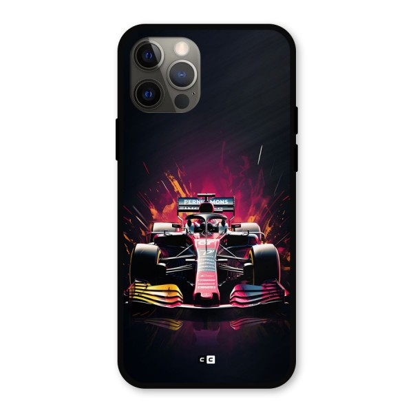 Game Racing Metal Back Case for iPhone 12 Pro