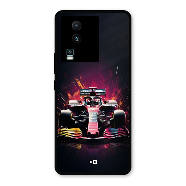Game Racing Metal Back Case for iQOO Neo 7 Pro
