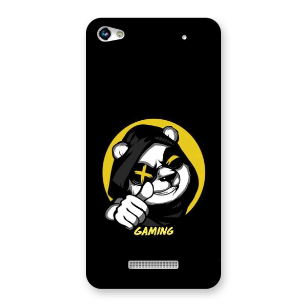Gaming Panda Back Case for Canvas Hue 2 A316