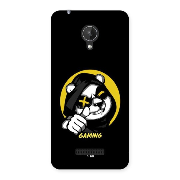 Gaming Panda Back Case for Canvas Spark Q380