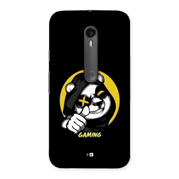 Gaming Panda Back Case for Moto G3