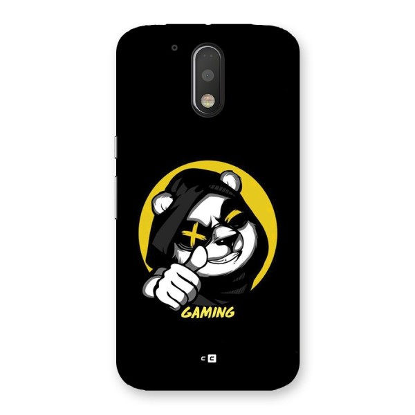 Gaming Panda Back Case for Moto G4 Plus