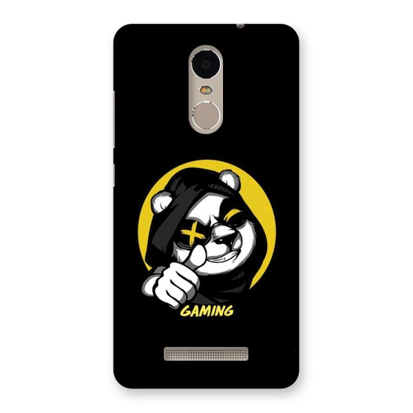 Gaming Panda Back Case for Redmi Note 3