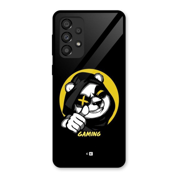 Gaming Panda Glass Back Case for Galaxy A33 5G
