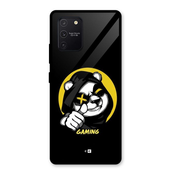 Gaming Panda Glass Back Case for Galaxy S10 Lite